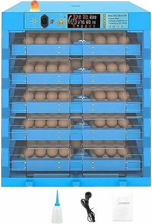 320 Egg Incubator Automatic Turner Big Chicken Incubator Digital Incubators Poultry Hatcher for Hatching Chicken Duck Goose Quail Birds Temperature...