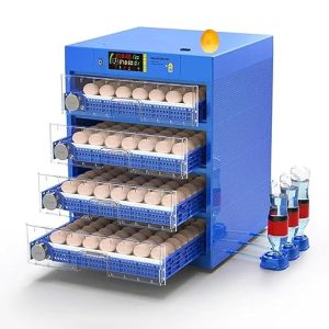 Automatic Egg Incubator, Large Incubators for Hatching Eggs with Automatic Egg Turning & Temperature Control, Poultry Hatcher Machine for Chicken...