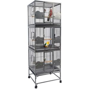 Triple Parrot Cage Triple Parrot Cage